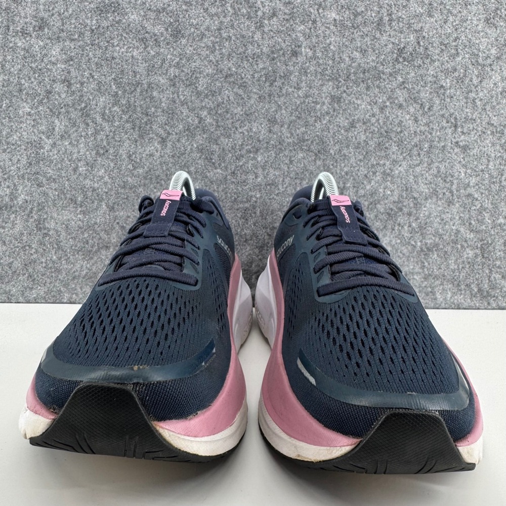 Saucony Guide 16 Running Shoes Womens 8.5 Navy Pink PWRRUN S10998-205 - Picture 10 of 16